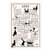 Torchon Chat DUBOUT Calendrier 2025