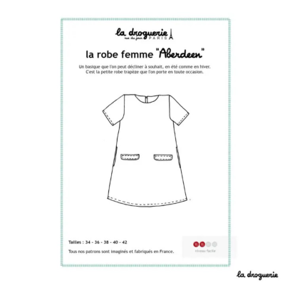 Patron de couture Robe Trapèze