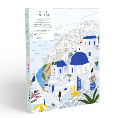 Coffret Peinture au Numéro SANTORIN