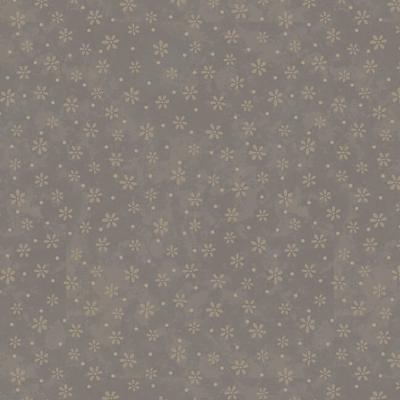 Stof Birds of a feather Fleurettes fond gris