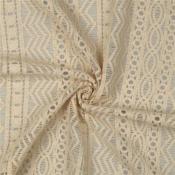 Tissu façon crochet