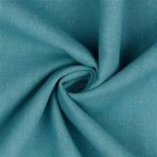 Tissu LIN -LINNE WASHED - bleu