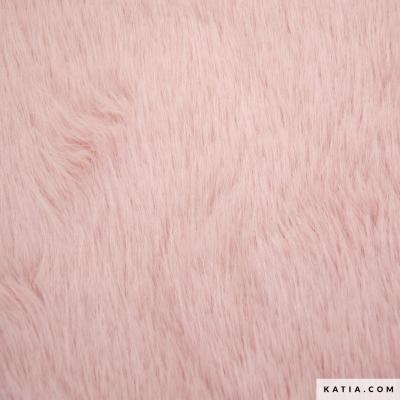 Fausse Fourrure VEGANE ROSE