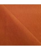 Tissu Velours côtelé Starsky Orange