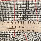 Tissu Carreaux marron