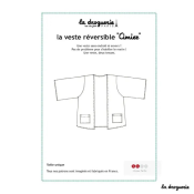 Patron de couture Veste Rversible Cimiez