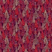 Tissu MAKOWER NOEL ENCHANTE 029R