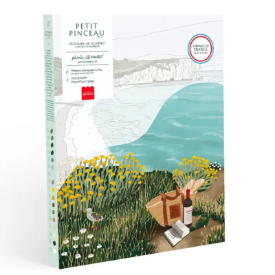 Coffret Peinture au Numéro Etretat